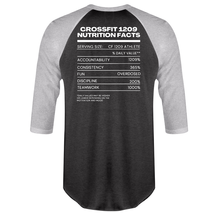 CrossFit 1209 Athlete Mens - 3/4 Sleeve