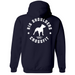Unisex Medium Navy Style_Zip_Hoodie