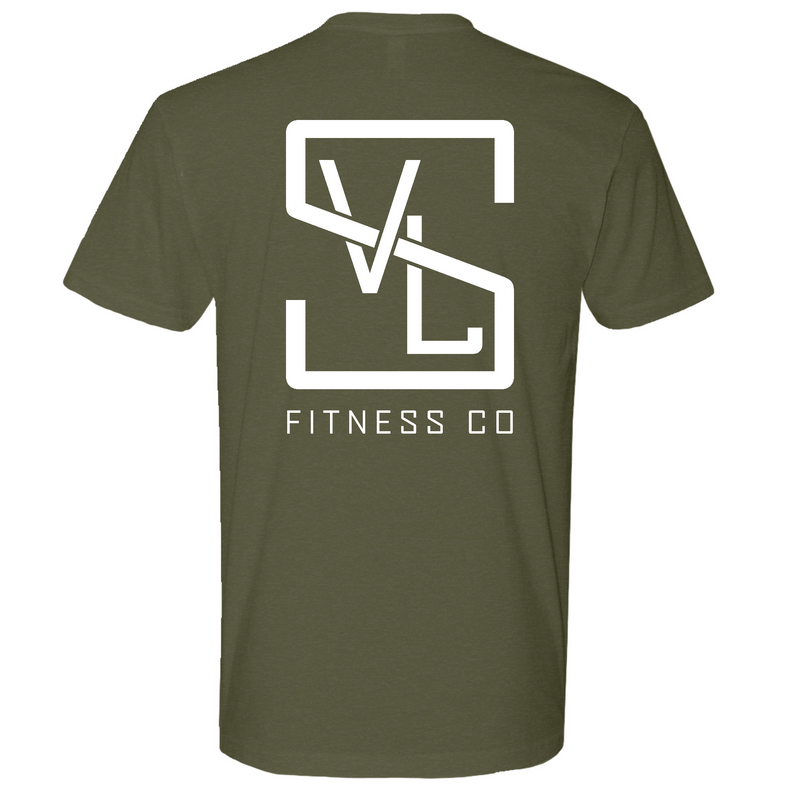 Mens Medium Military Green Style_T-Shirt