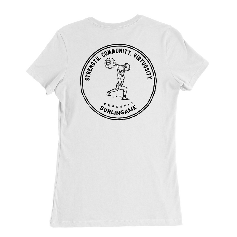 Womens Medium White Style_T-Shirt