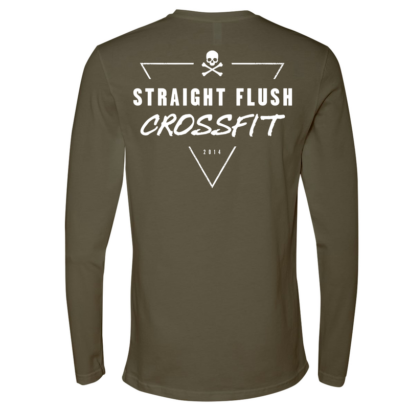 Mens Medium Military Green Style_Long Sleeve