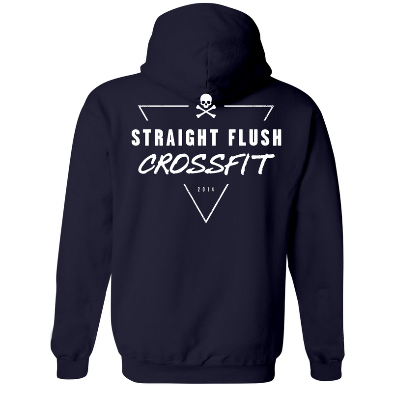 Unisex Medium Navy Style_Zip_Hoodie