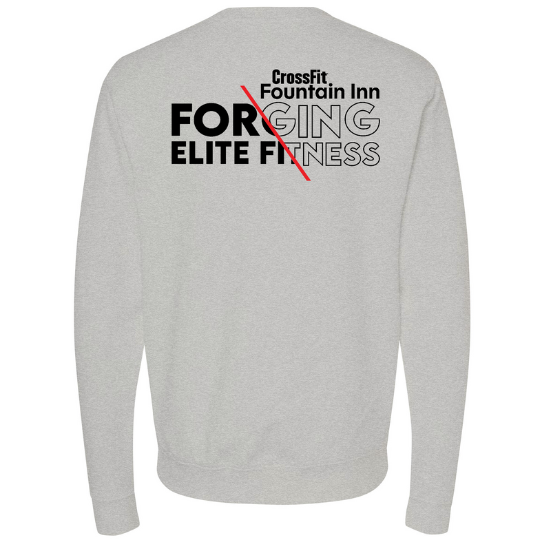 Mens Medium Grey Heather Style_Sweatshirt