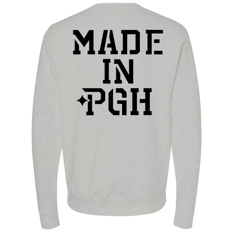 Mens Medium Grey Heather Style_Sweatshirt