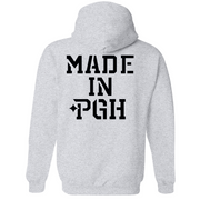 Mens Medium Grey Heather Style_Hoodie