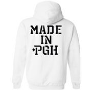 Mens Medium White Style_Hoodie