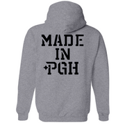 Mens Medium Gunmetal Heather Style_Hoodie