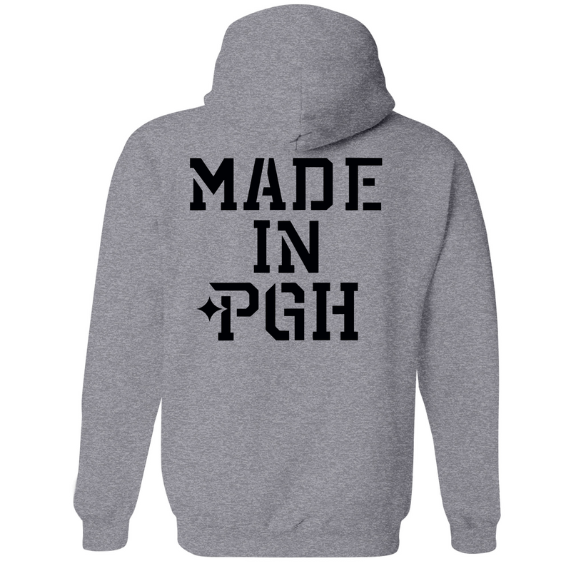 Mens Medium Gunmetal Heather Style_Hoodie