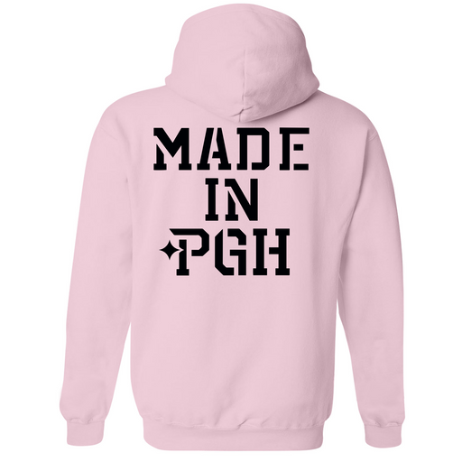 Mens Medium Light Pink Style_Hoodie