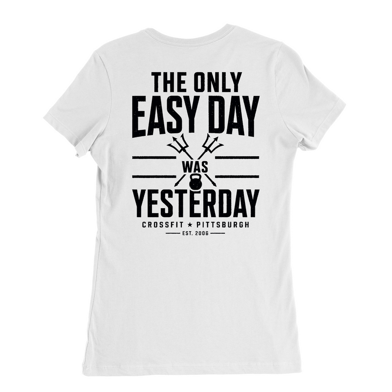 Womens Medium White Style_T-Shirt