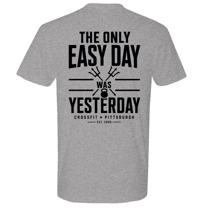 Mens Medium Dark Heather Gray Style_T-Shirt