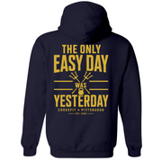 Mens Medium Classic Navy Style_Hoodie