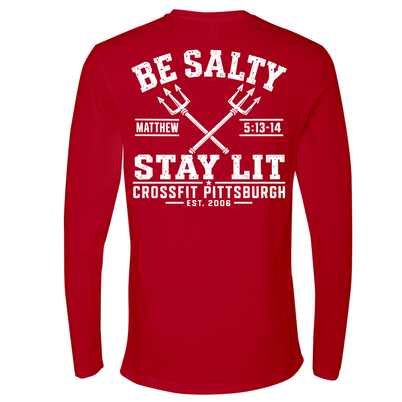 Mens Medium Red Style_Long Sleeve