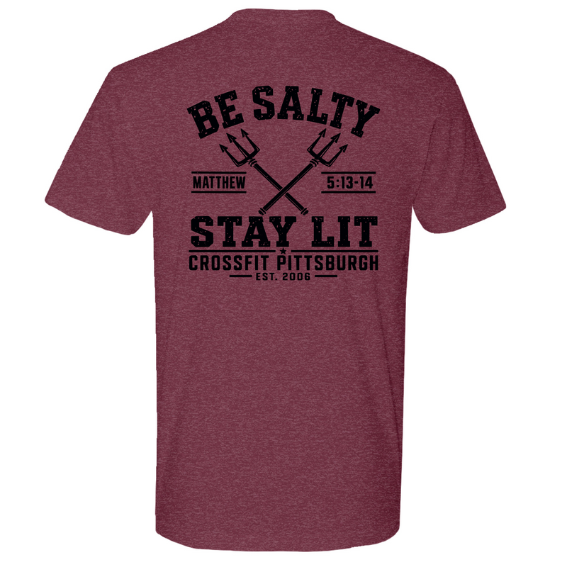 Mens Medium Heather Maroon Style_T-Shirt