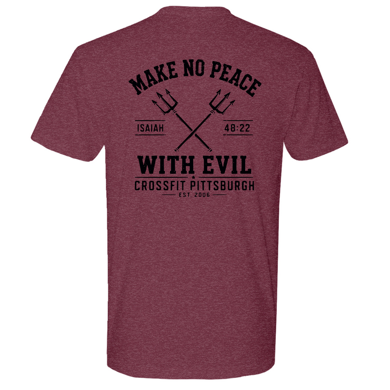 Mens Medium Heather Maroon Style_T-Shirt