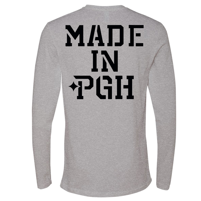 Mens Medium Heather Gray Style_Long Sleeve