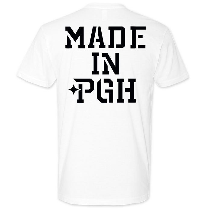 Mens Medium White Style_T-Shirt