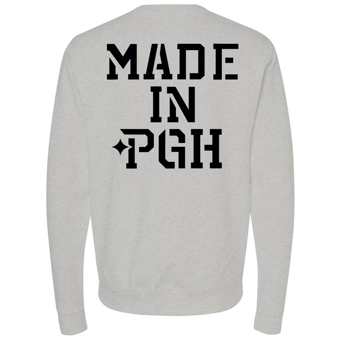 Mens Medium Grey Heather Style_Sweatshirt