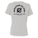 Womens Medium Solid Athletic Grey Style_T-Shirt