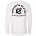 Mens Medium White Style_Long Sleeve