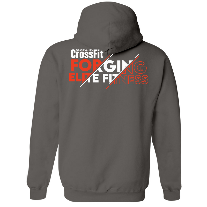 Unisex Medium Charcoal Style_Zip_Hoodie
