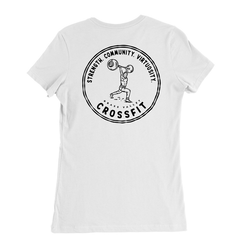 Womens Medium White Style_T-Shirt