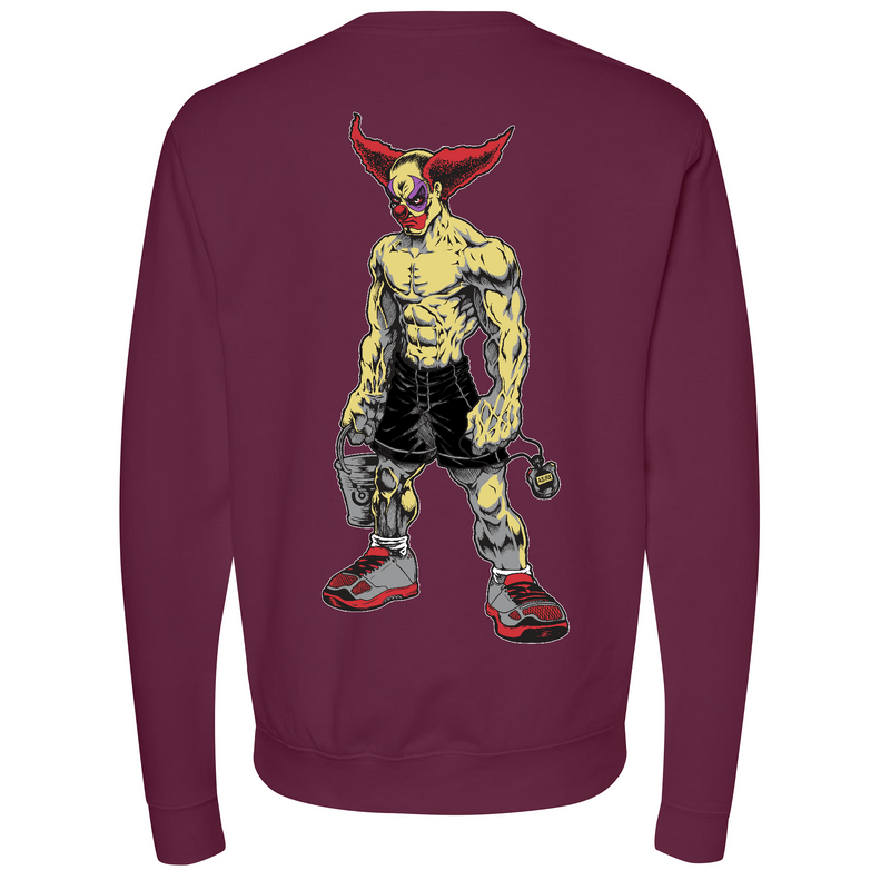 Grass Valley CrossFit Pukie The Clown Mens - Sweatshirt
