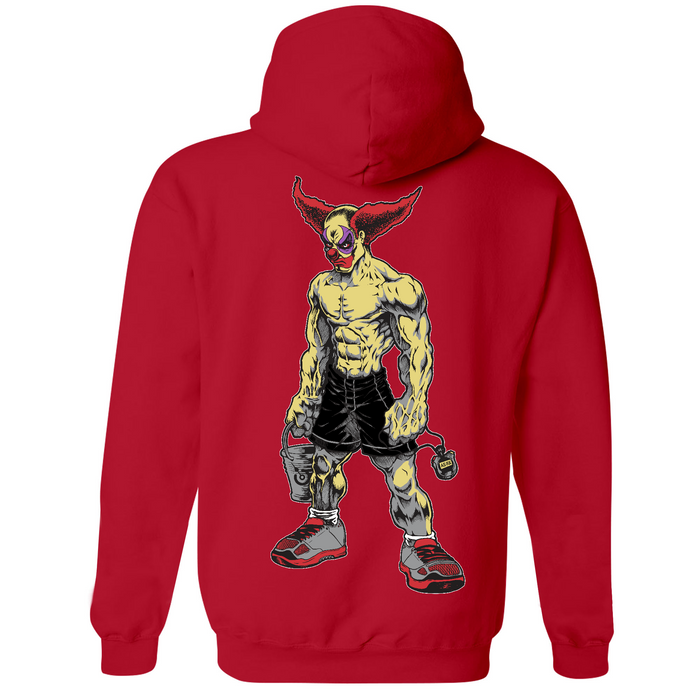 Grass Valley CrossFit Pukie The Clown Men's Hoodie