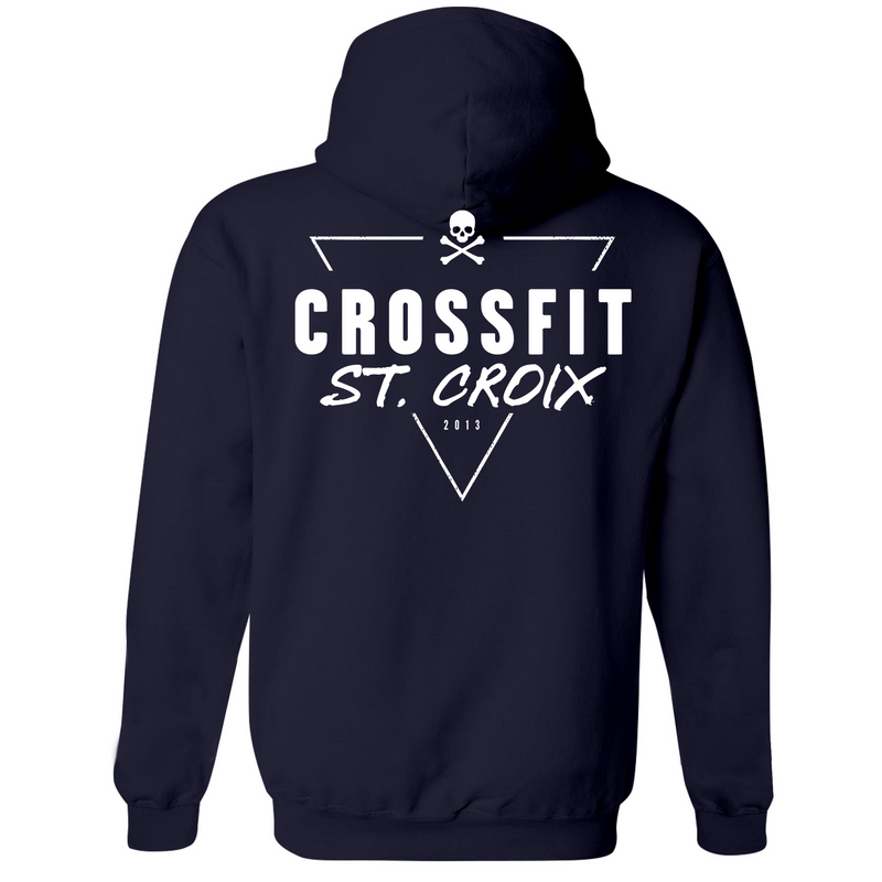Unisex Medium Navy Style_Zip_Hoodie