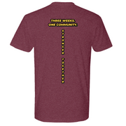 Mens Medium Heather Maroon Style_T-Shirt