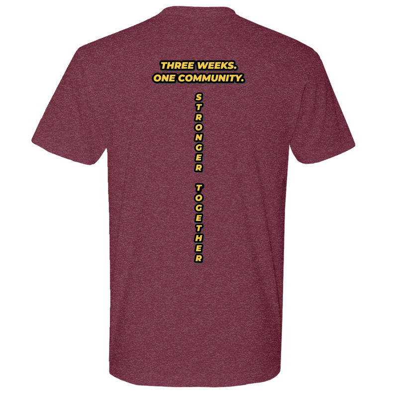 Mens Medium Heather Maroon Style_T-Shirt