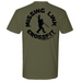 Mens Medium Military Green Style_T-Shirt