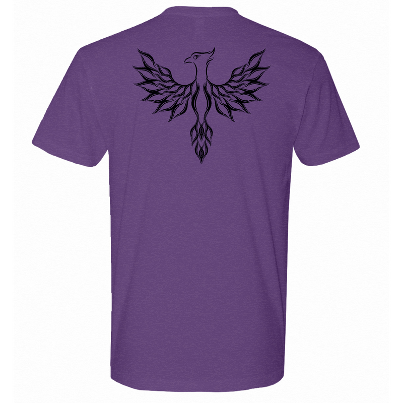 Mens Medium Purple Rush Style_T-Shirt