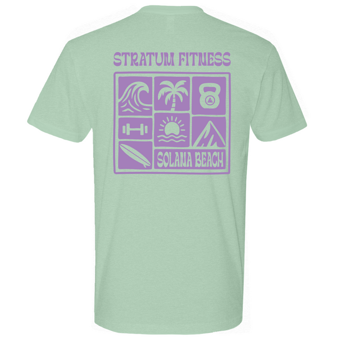 Mens Medium Green Style_T-Shirt