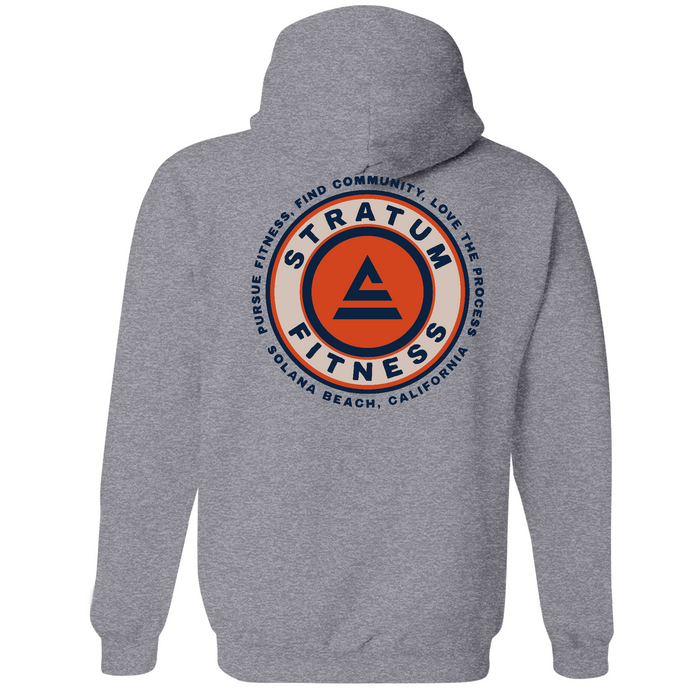 Mens Medium Gunmetal Heather Style_Hoodie