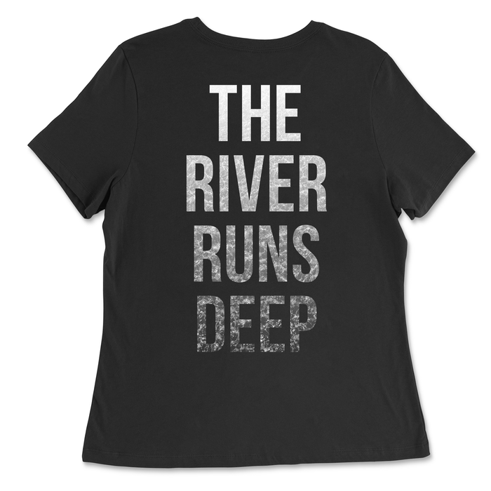 River Drive CrossFit The River Runs Deep Womens - Relaxed Jersey T-Shirt