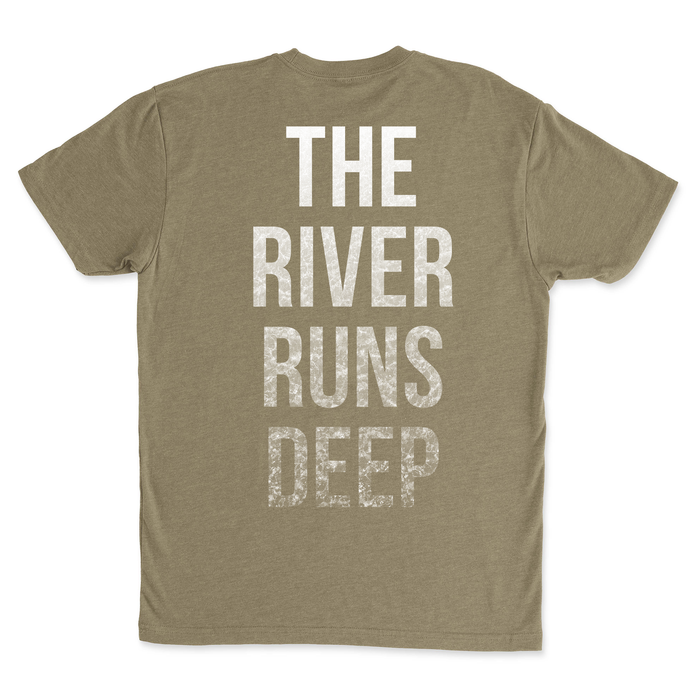 River Drive CrossFit The River Runs Deep Mens - T-Shirt