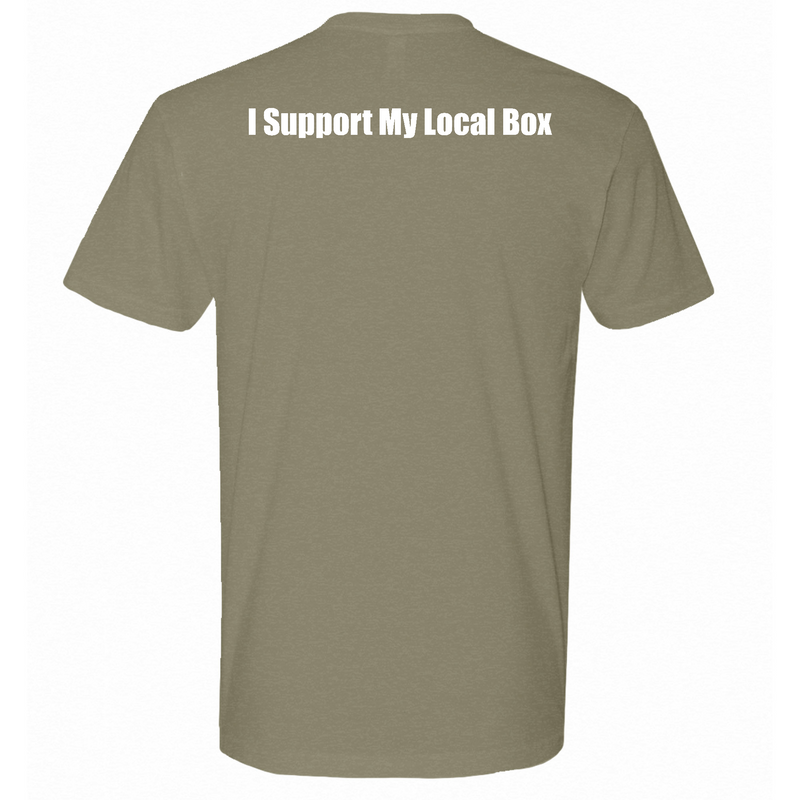 CrossFit NXNW I Support My Local Box Mens - T-Shirt