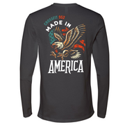 Mens Medium Heavy Metal Style_Long Sleeve