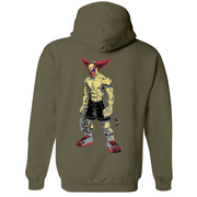 Mens Medium Army Style_Hoodie