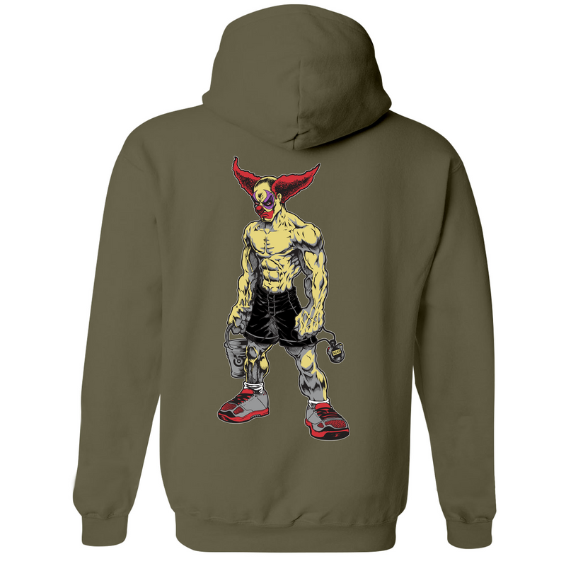 Mens Medium Army Style_Hoodie