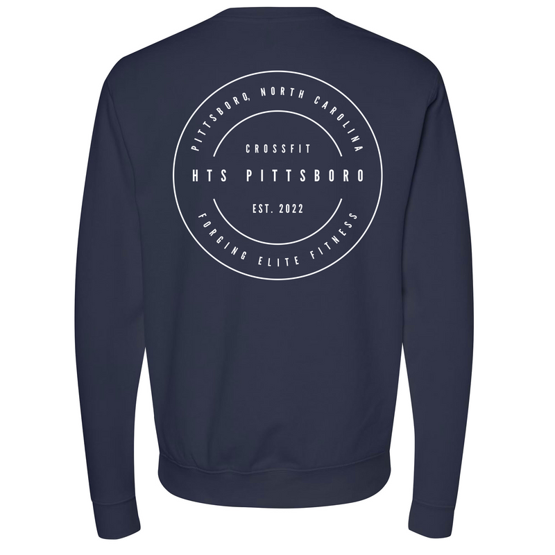 Mens Medium Classic Navy Heather Style_Sweatshirt