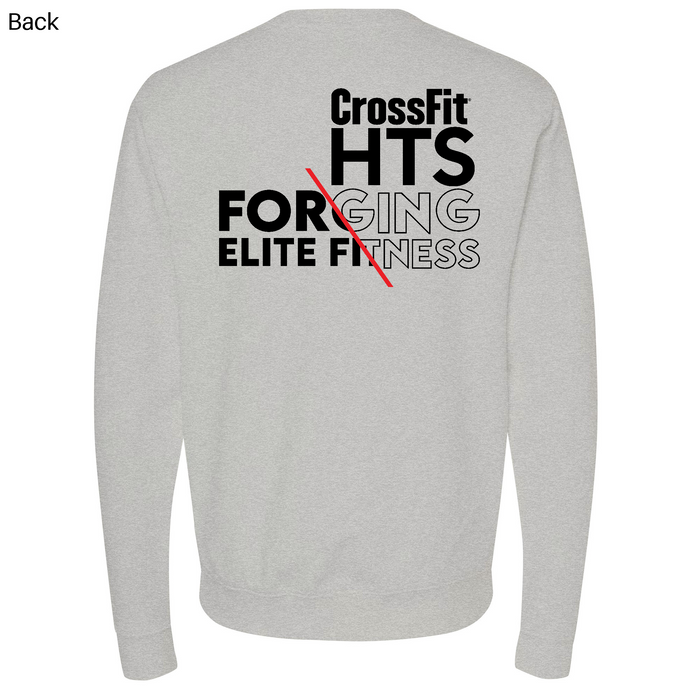 Mens Medium Grey Heather Style_Sweatshirt