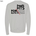Mens Medium Grey Heather Style_Sweatshirt