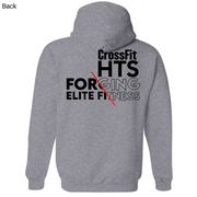 Mens Medium Gunmetal Heather Style_Hoodie