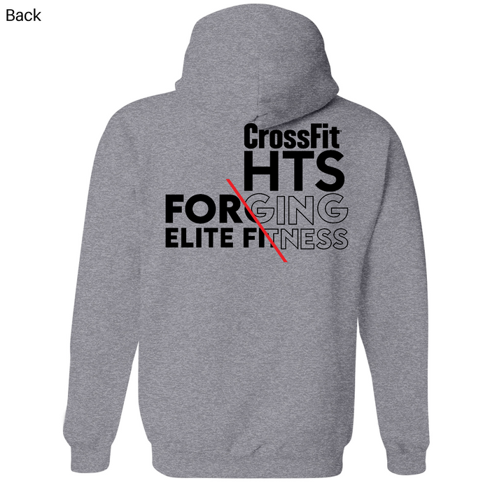 Mens Medium Gunmetal Heather Style_Hoodie