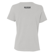 Womens Medium Solid Athletic Grey Style_T-Shirt