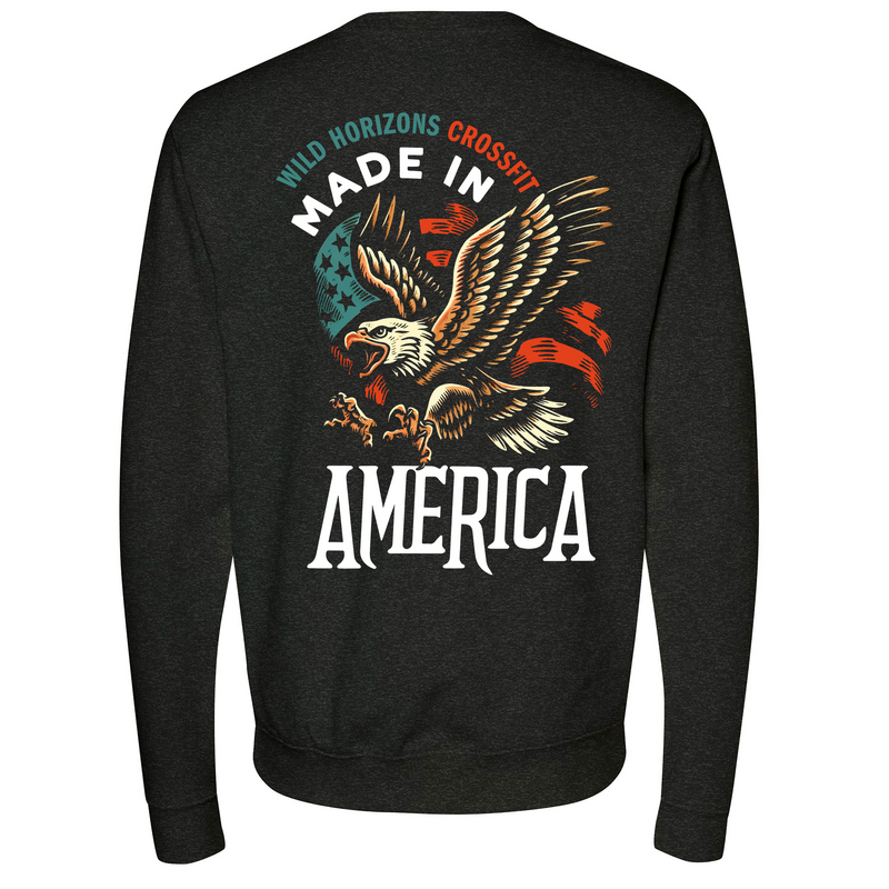 Mens Medium Charcoal Heather Style_Sweatshirt