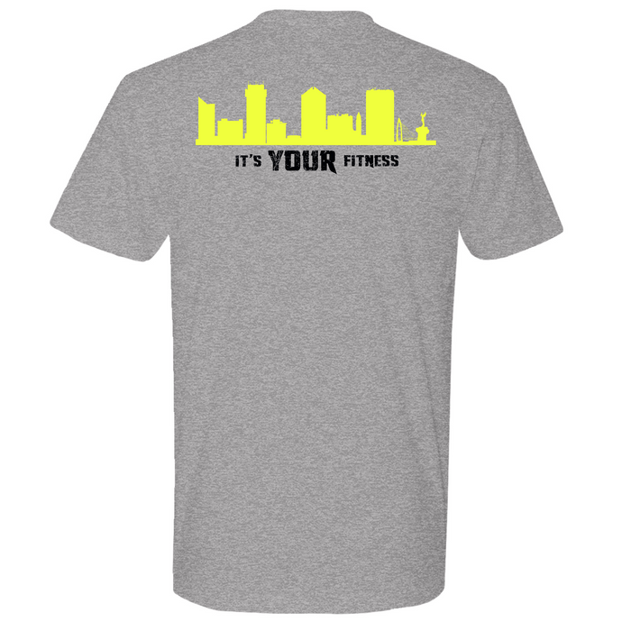 Mens Medium Dark Heather Gray Style_T-Shirt