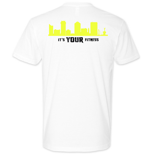 Mens Medium White Style_T-Shirt